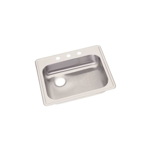 Elkay GE12522L Dayton 25' Single Basin Drop In Stainless Steel Kitchen Sink