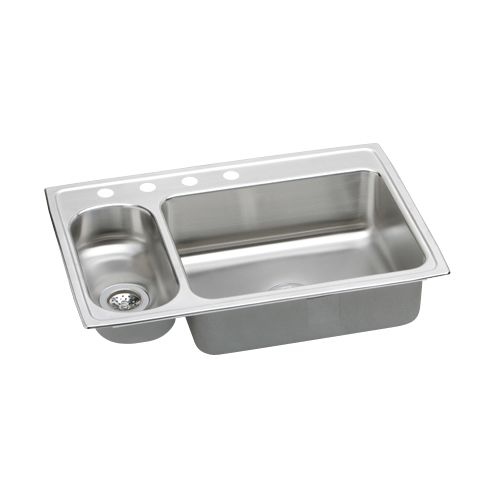 Elkay PSMR3322 Pacemaker 33' Double Basin Drop In Stainless Steel Kitchen Sink