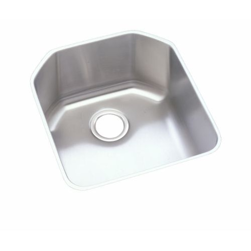 Elkay ELUH1618 Harmony 18-1/2' Single Basin 18-Gauge Stainless Steel Kitchen Sink for Undermount Installations with SoundGuard