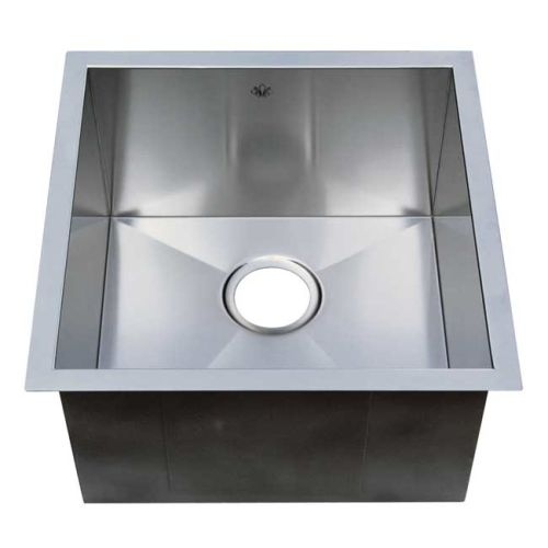 Artisan CPUZ1919-D10 19' Single Basin Undermount Stainless Steel Kitchen Sink with V-Therm Shield Technology from the Chef Pro