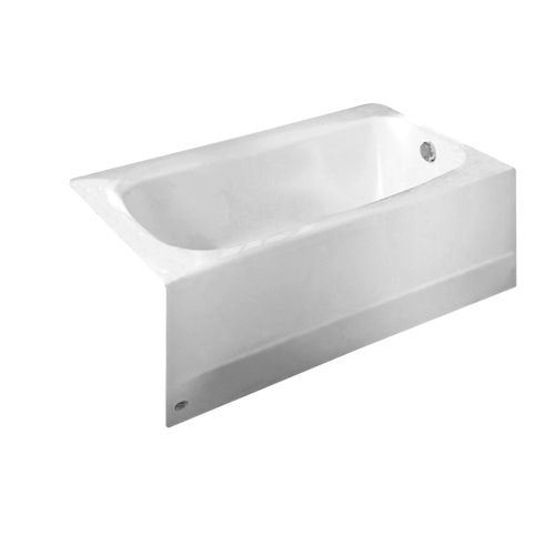 American Standard 2461.002 Cambridge 60' Americast Soaking Bathtub for Alcove Installations with Right Hand Drain