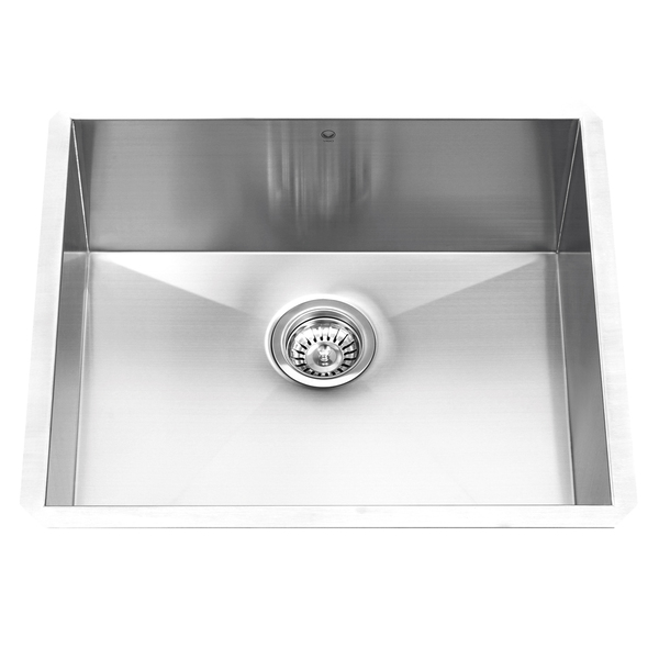 VIGO 23-inch Undermount Stainless Steel 16 Gauge Single Bowl Kitchen Sink