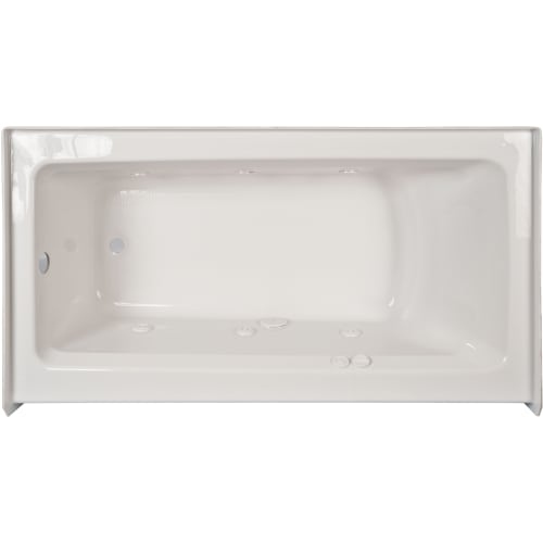 Jacuzzi J1S6036WRL1XX Signature 59.88' Whirlpool Alcove Bathtub with Right Drain and Push Button Controls